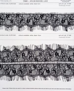 Nylon Raschel Lace - Trim card 271
