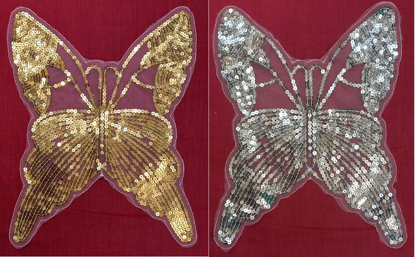 Sequin Butterfly motif | E&M Greenfield