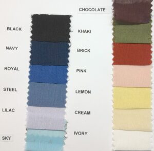 YORYU CRINKLE CHIFFON