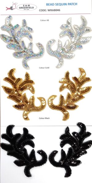Beaded Sequin Motif - Ornament