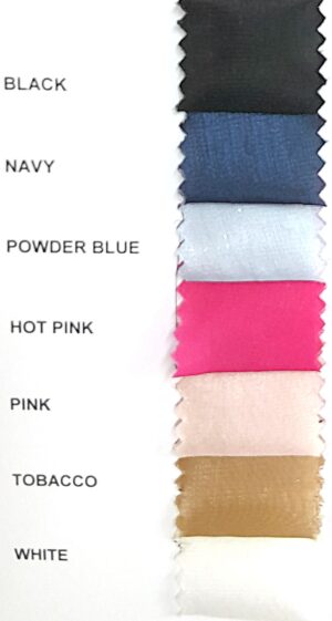 SLEEK ORGANZA